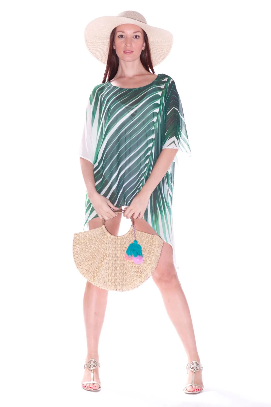 104 Palm tree kaftan