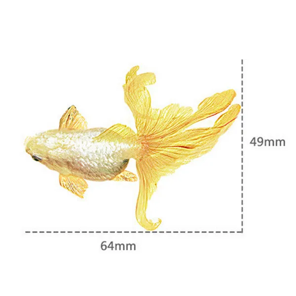 3D Resin Goldfish Pond Painting Sticker | Filling Materials for Resin Art | Koi Pond Clear Film Sticker (1 Sheet)