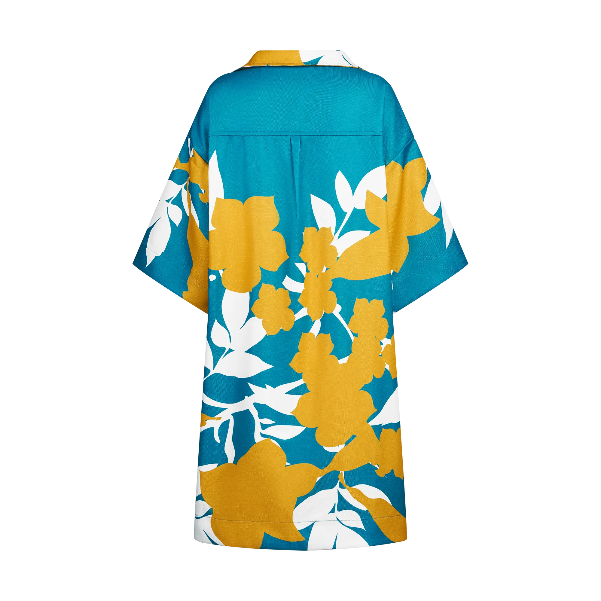 51ST INDEPENDENCE MINI KAFTAN-AQUA