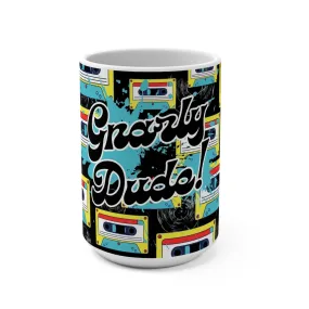 '80s Retro Coffee Mug - 15oz Ceramic