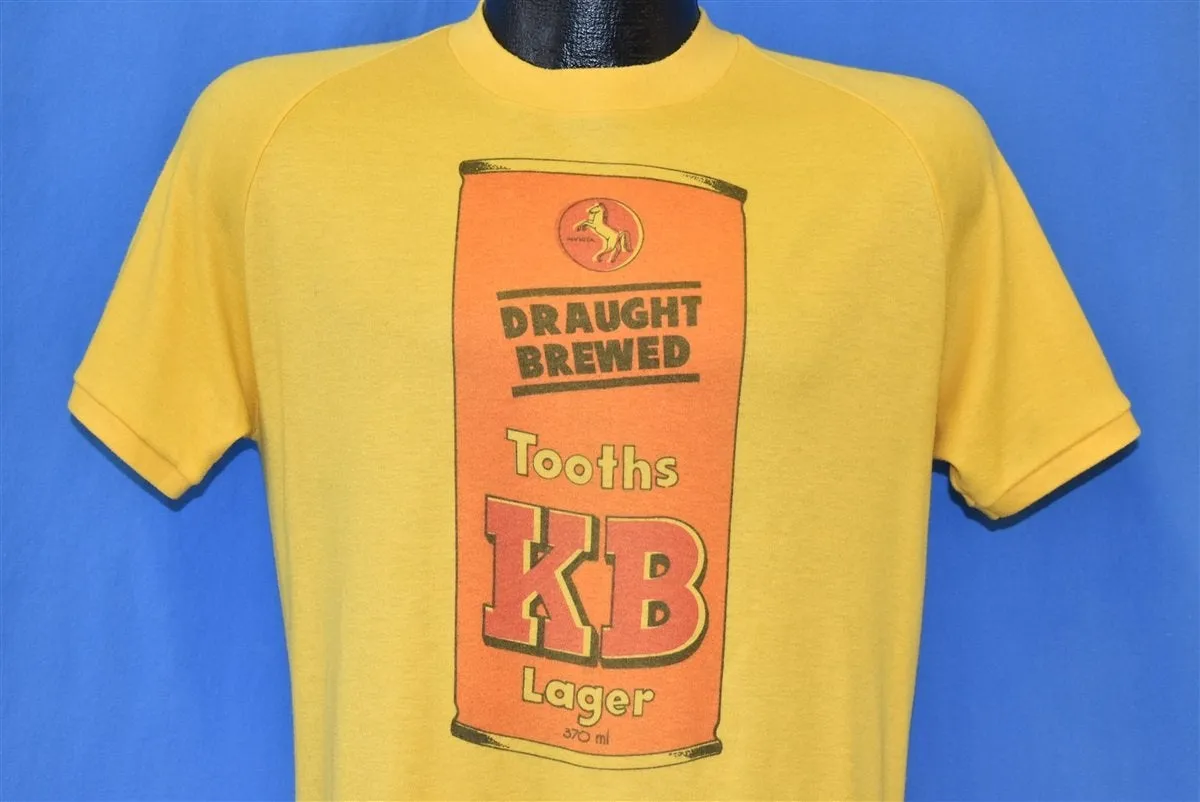 80s Tooths KB Lager Australia Beer Logo t-shirt Medium