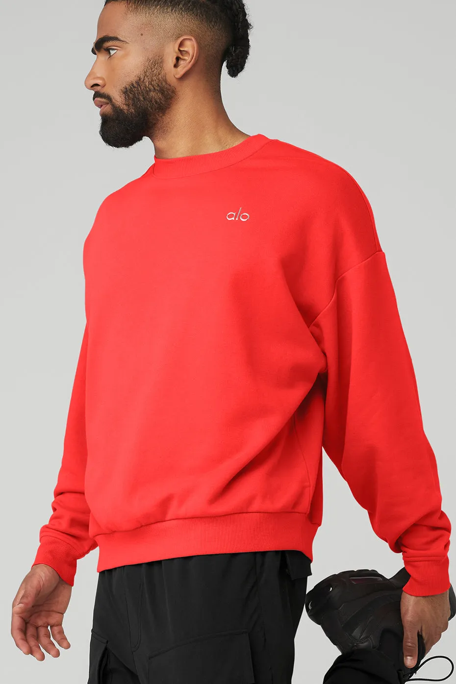 Accolade Crew Neck Pullover - Red Hot Summer