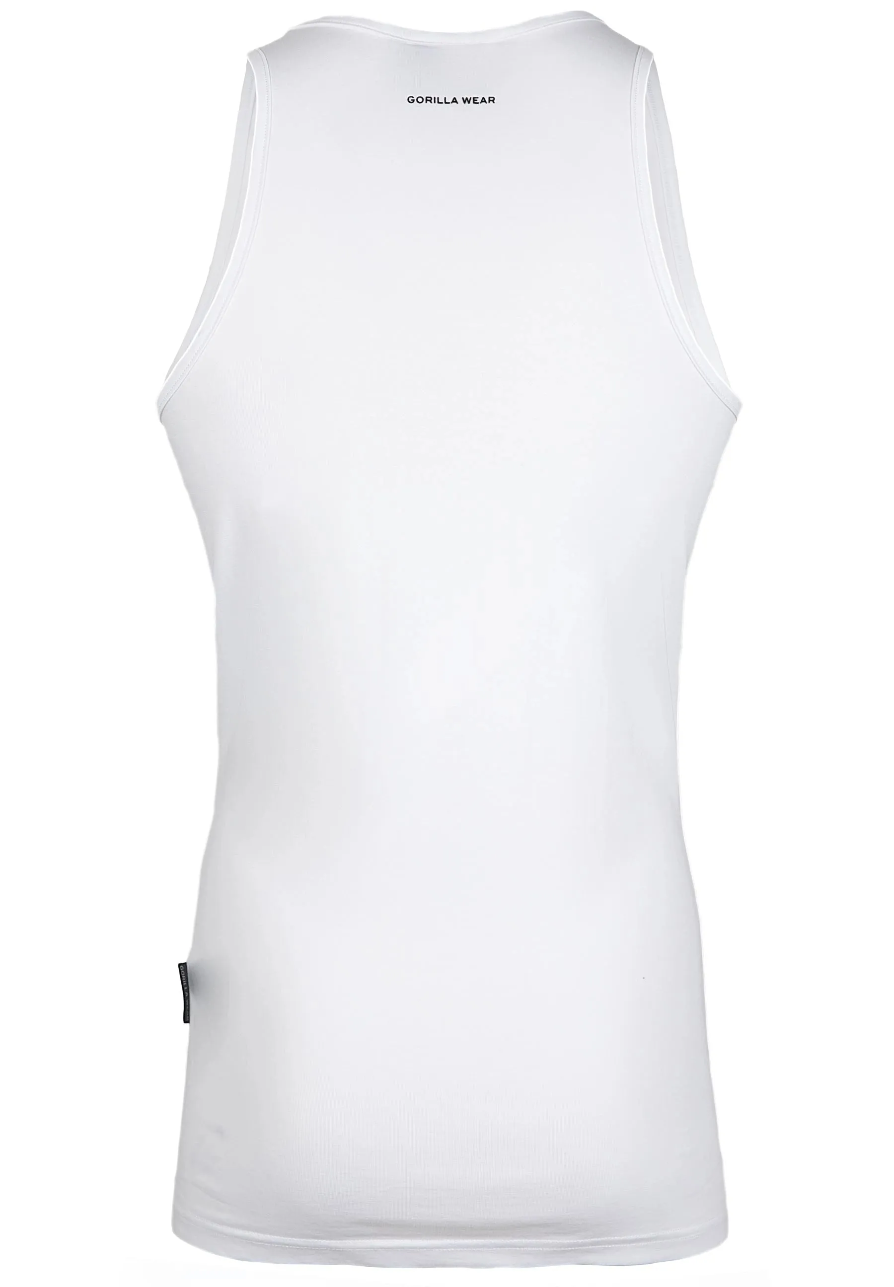 Adams stretch tank top white