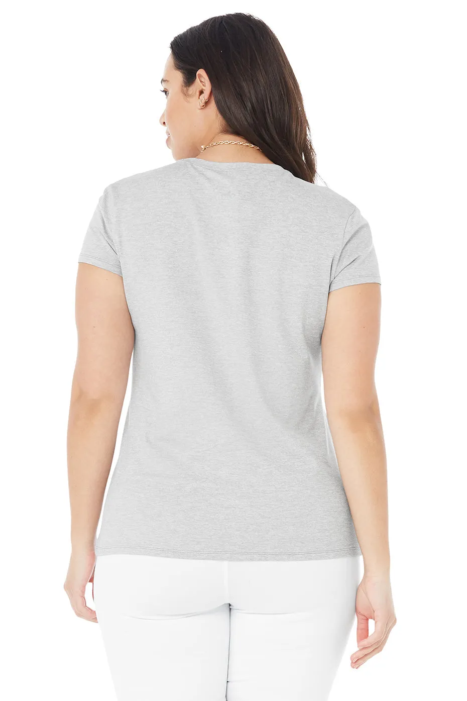 Alosoft Finesse Tee - Athletic Heather Grey