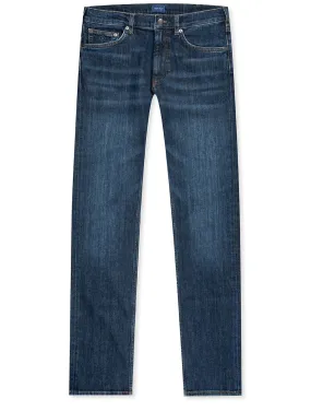 Arley Jeans Dark Blue Worn In