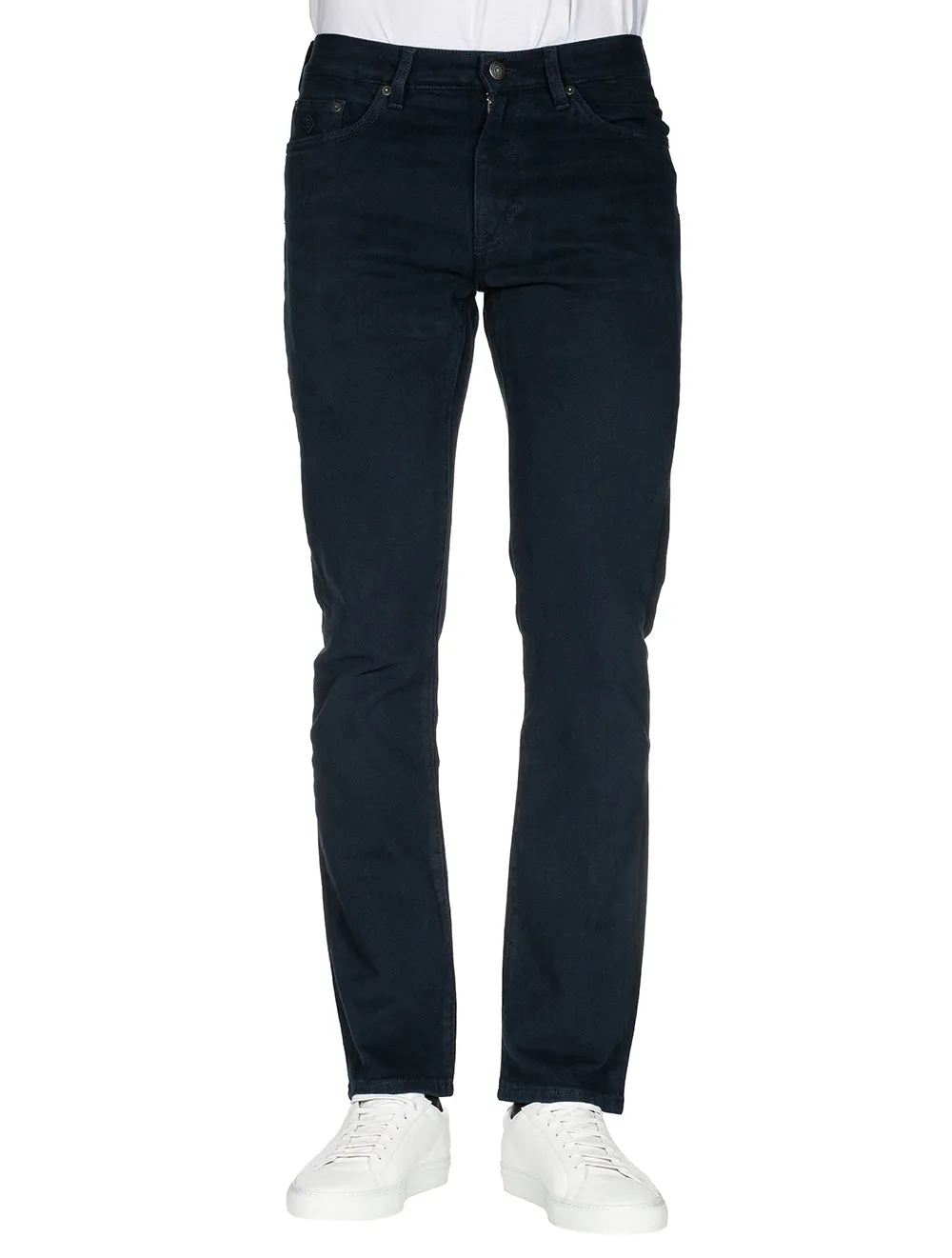 Arley Regular Fit Soft Twill Jeans Navy