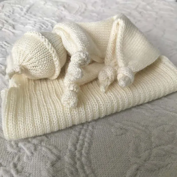 Baby Comforter and Vest Set