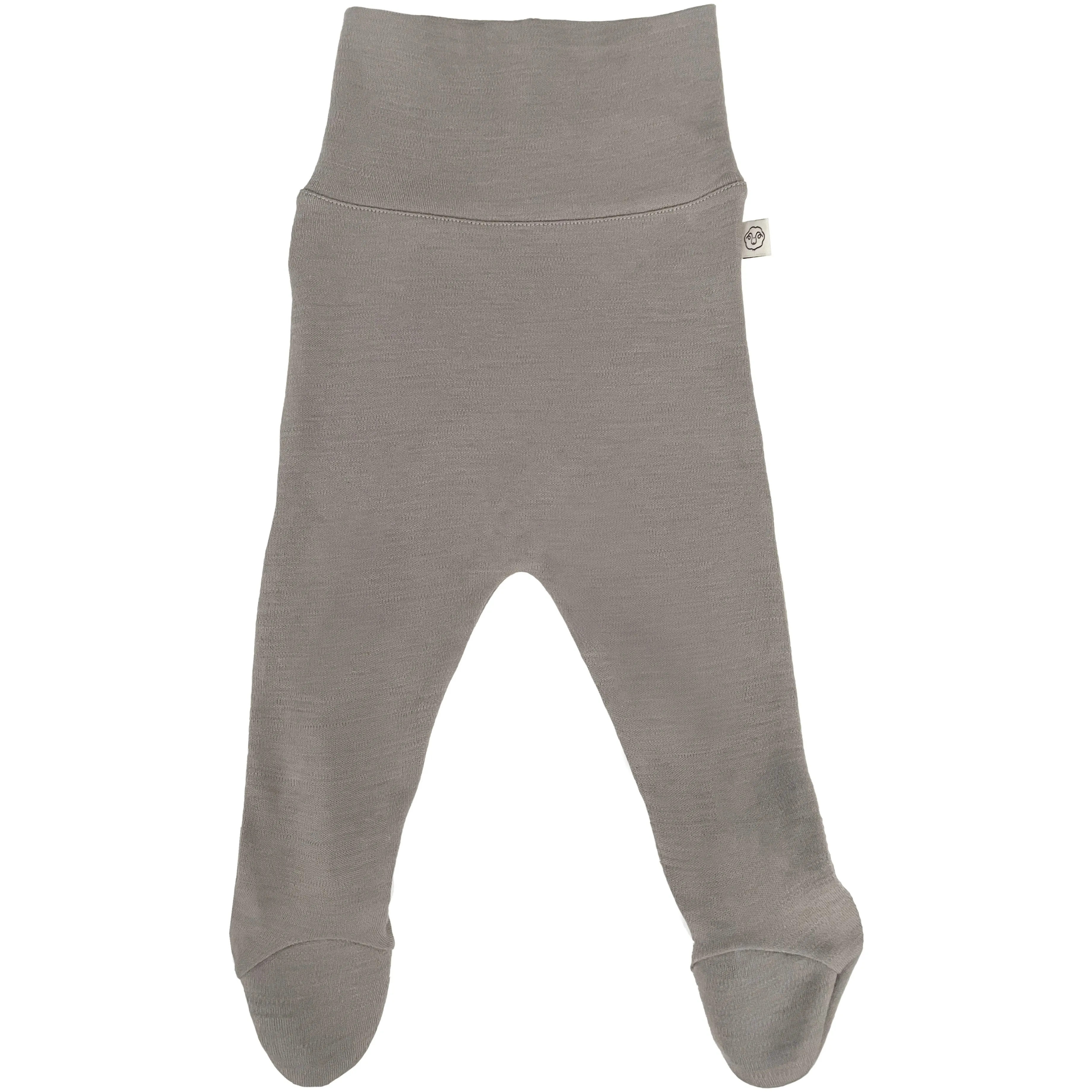 Baby Footed Pants, Merino Wool, Dove