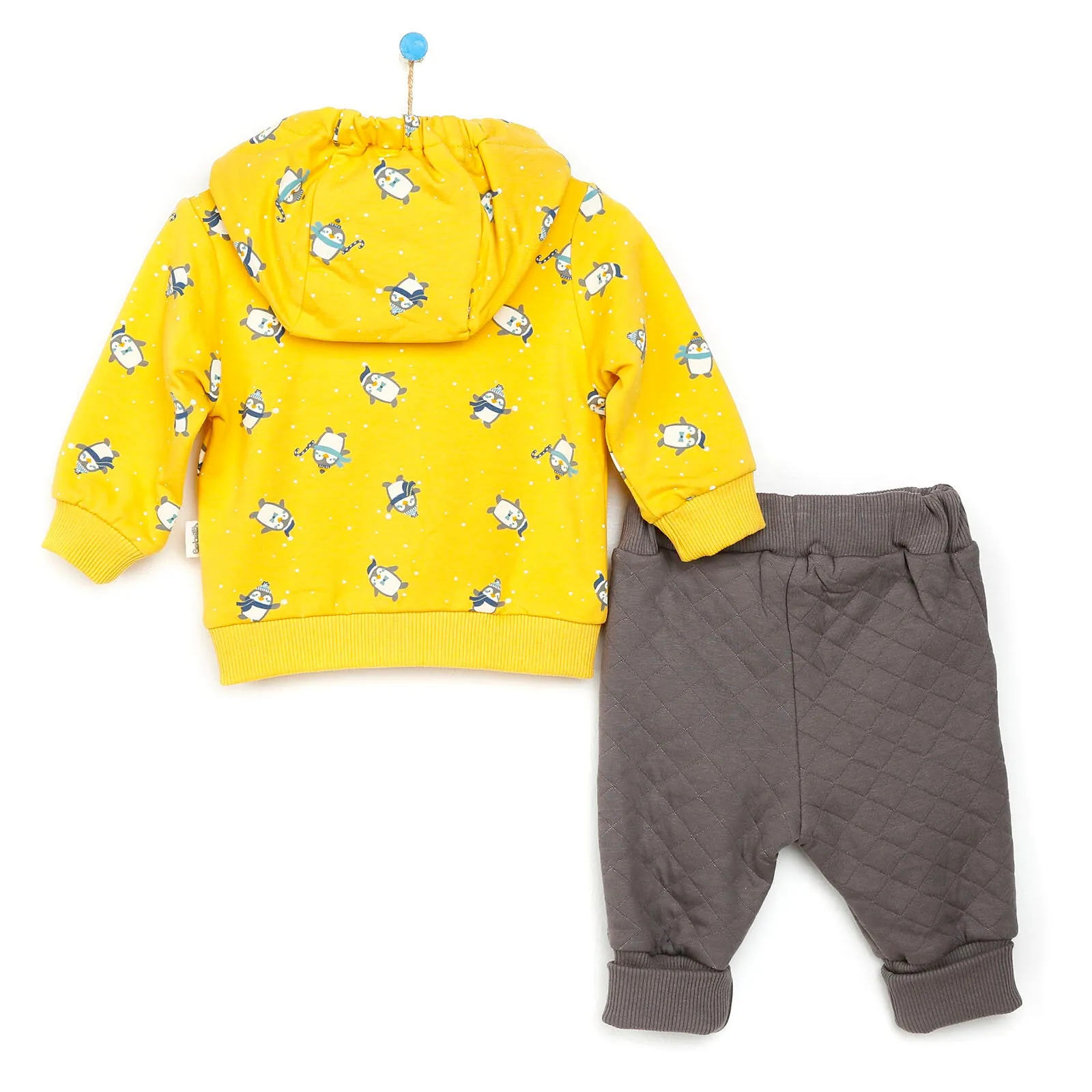 Bebetto Sweatshirt-Vest-Bottom - Yellow