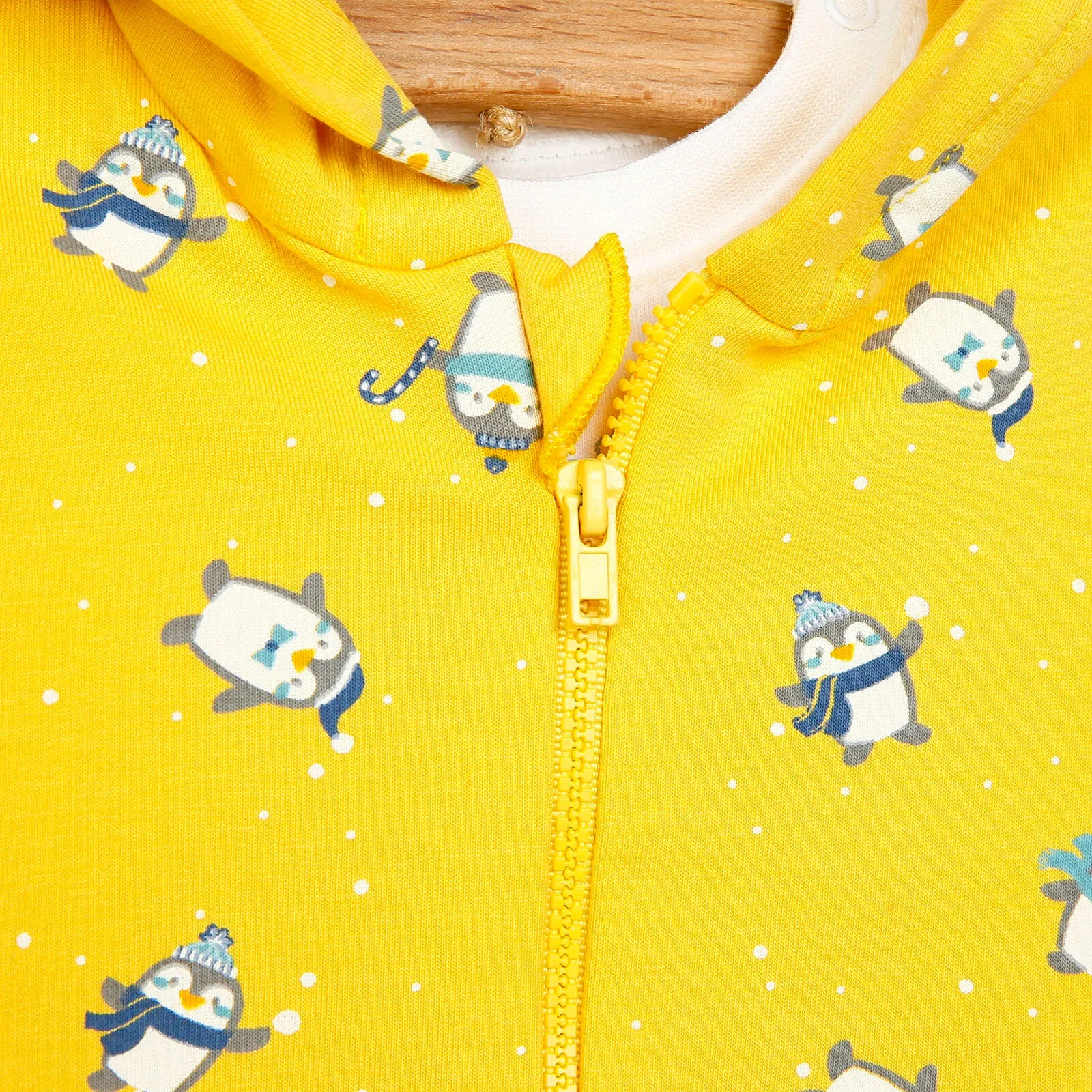 Bebetto Sweatshirt-Vest-Bottom - Yellow