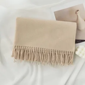 Beige Long Scarf