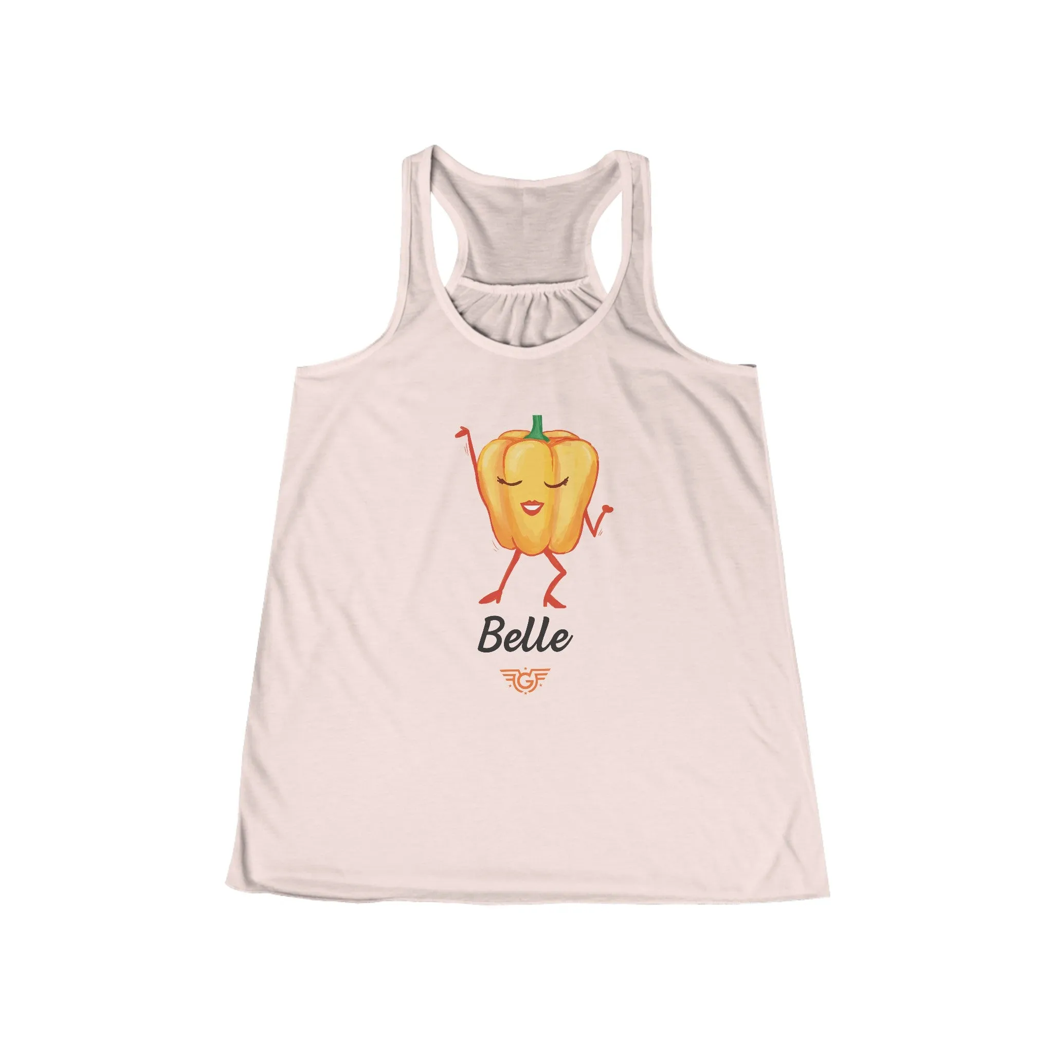 Belle Pepper Flowy Racerback Tank (Women)