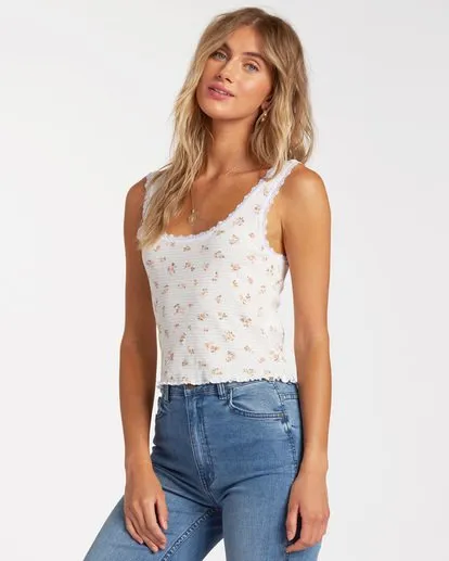 Billabong Sweet Days Tank Top - Salt Crystal