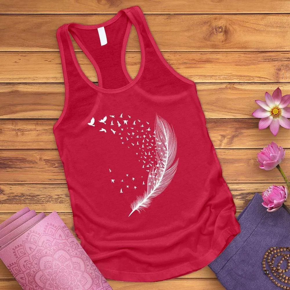 Bird Feather Tank Top