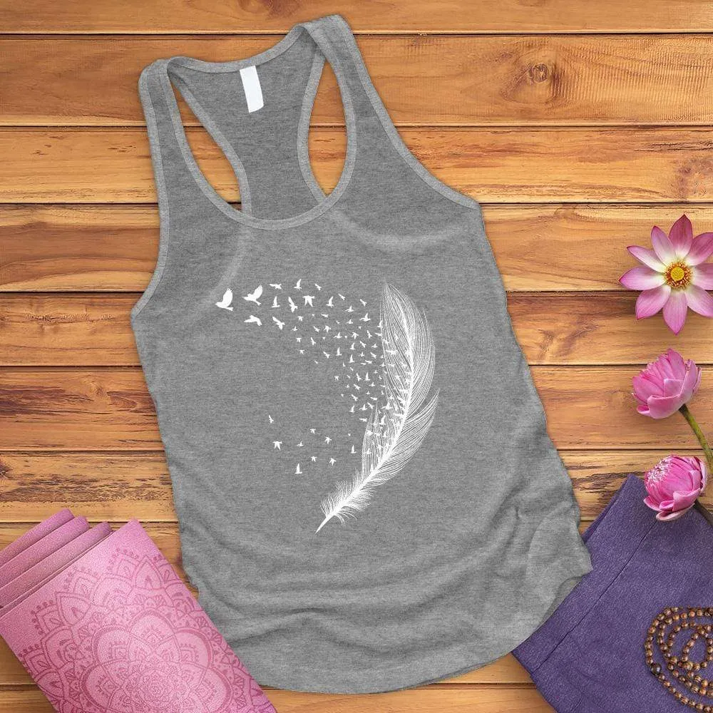 Bird Feather Tank Top