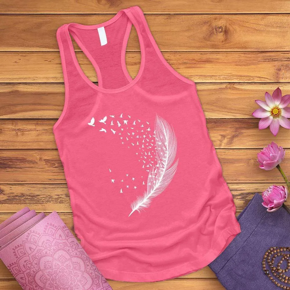 Bird Feather Tank Top