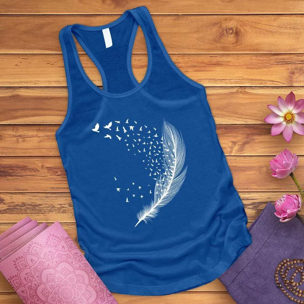 Bird Feather Tank Top