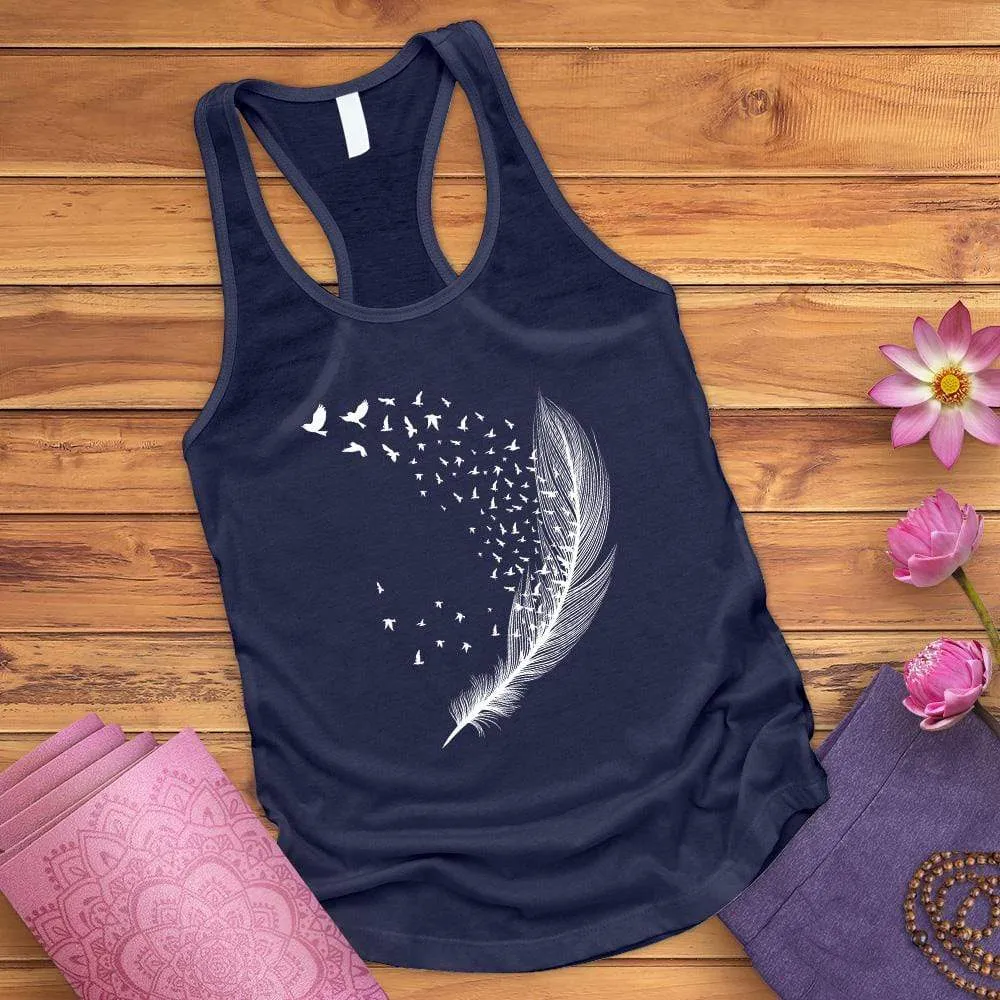 Bird Feather Tank Top