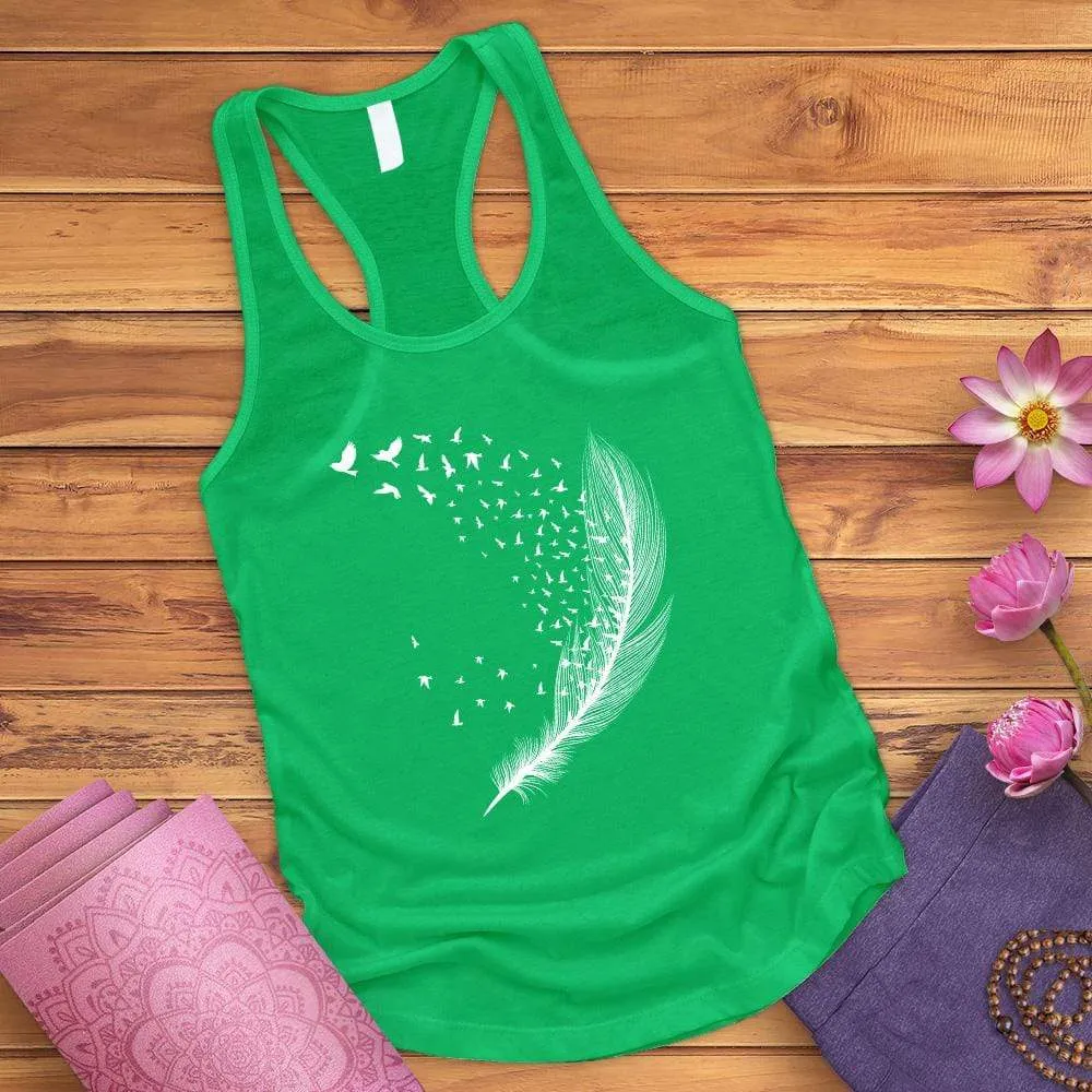 Bird Feather Tank Top