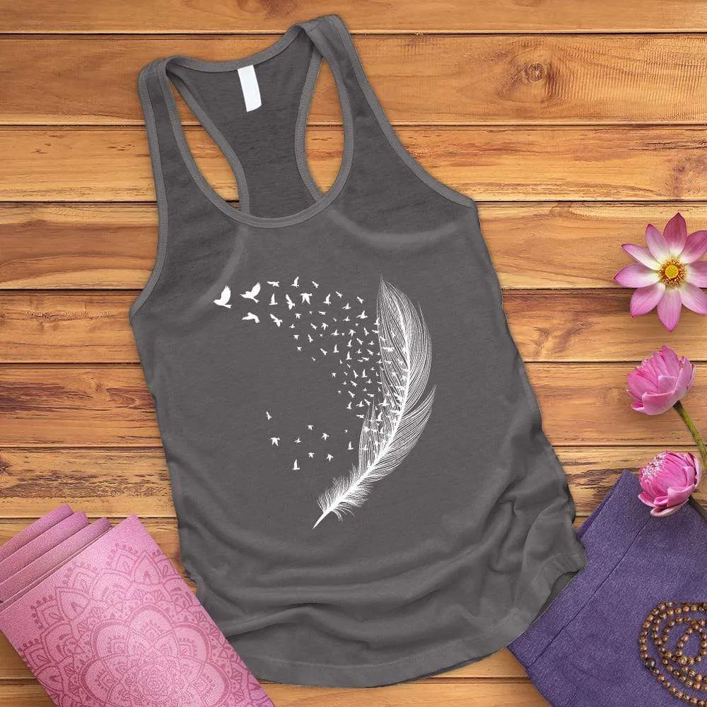 Bird Feather Tank Top