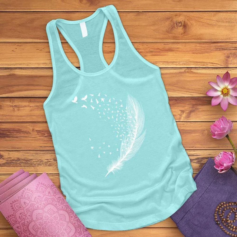 Bird Feather Tank Top