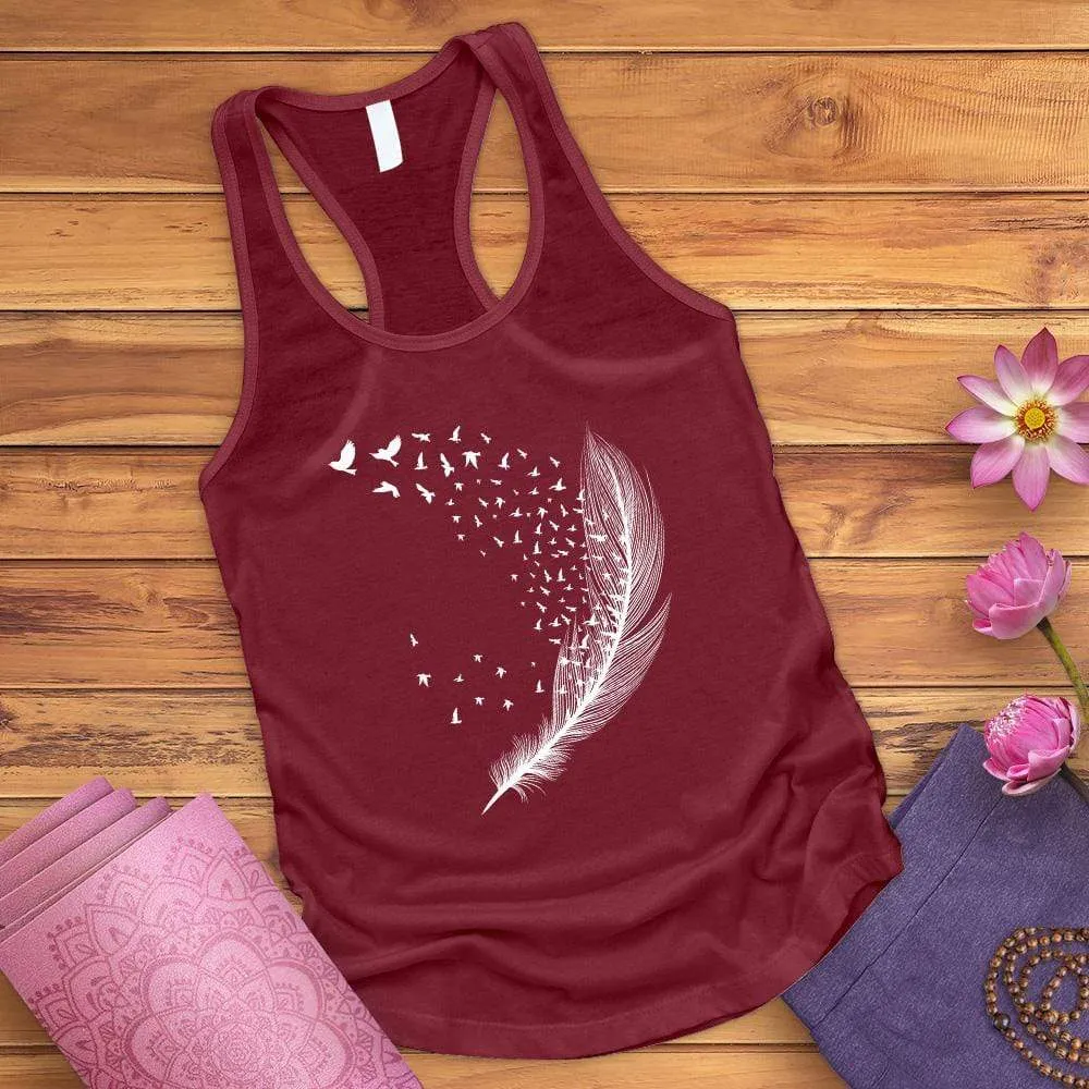 Bird Feather Tank Top