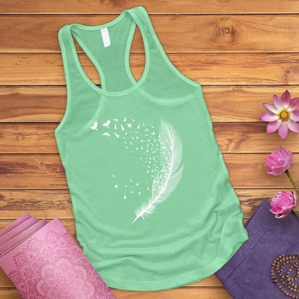 Bird Feather Tank Top