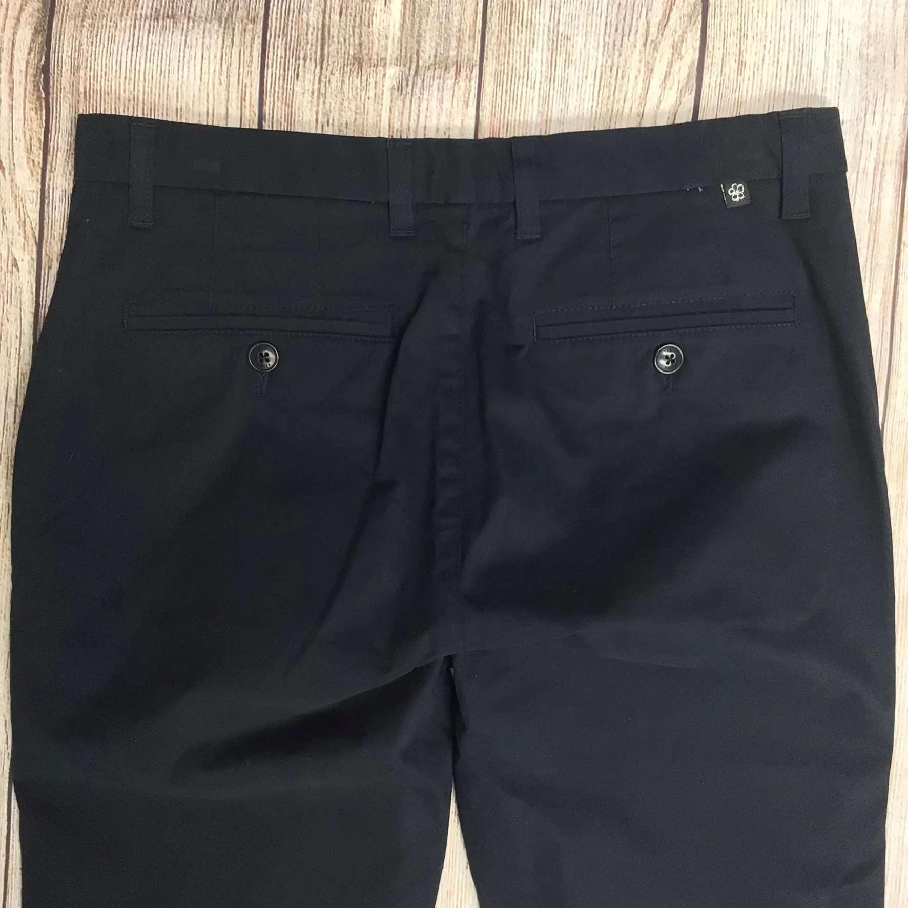 BNWT Ted Baker Dark Navy Blue Ted Genay Slim Chino Trousers Size 30S