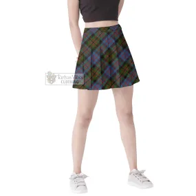 Bowie Tartan Women's Plated Mini Skirt