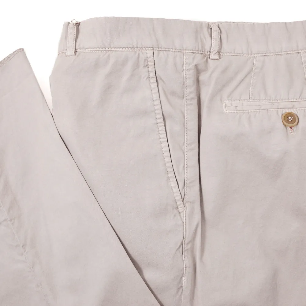 Brunello Cucinelli Button-Fly Cotton Pants