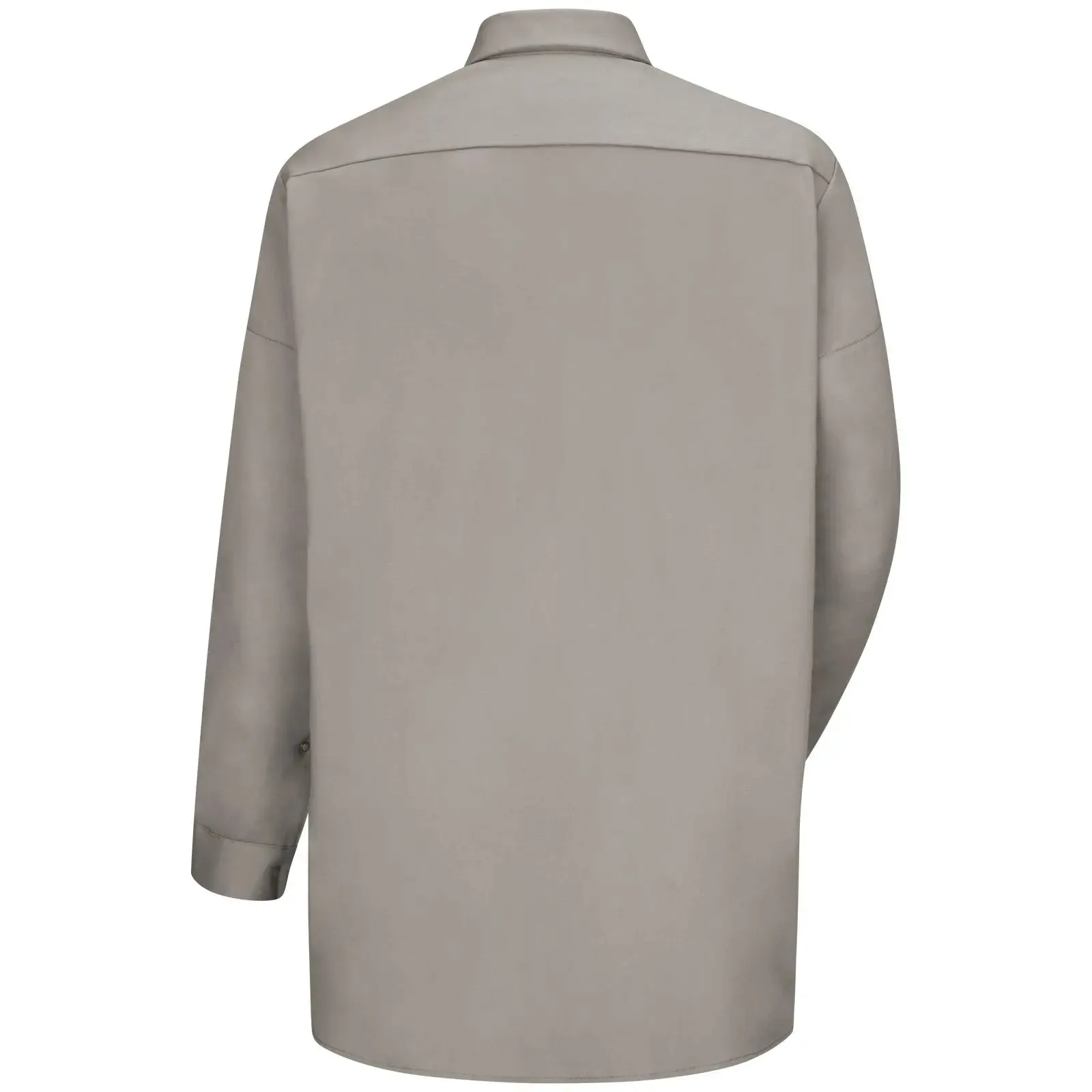 BULWARK - Men's FR Welding Work Shirt, Silver Grey