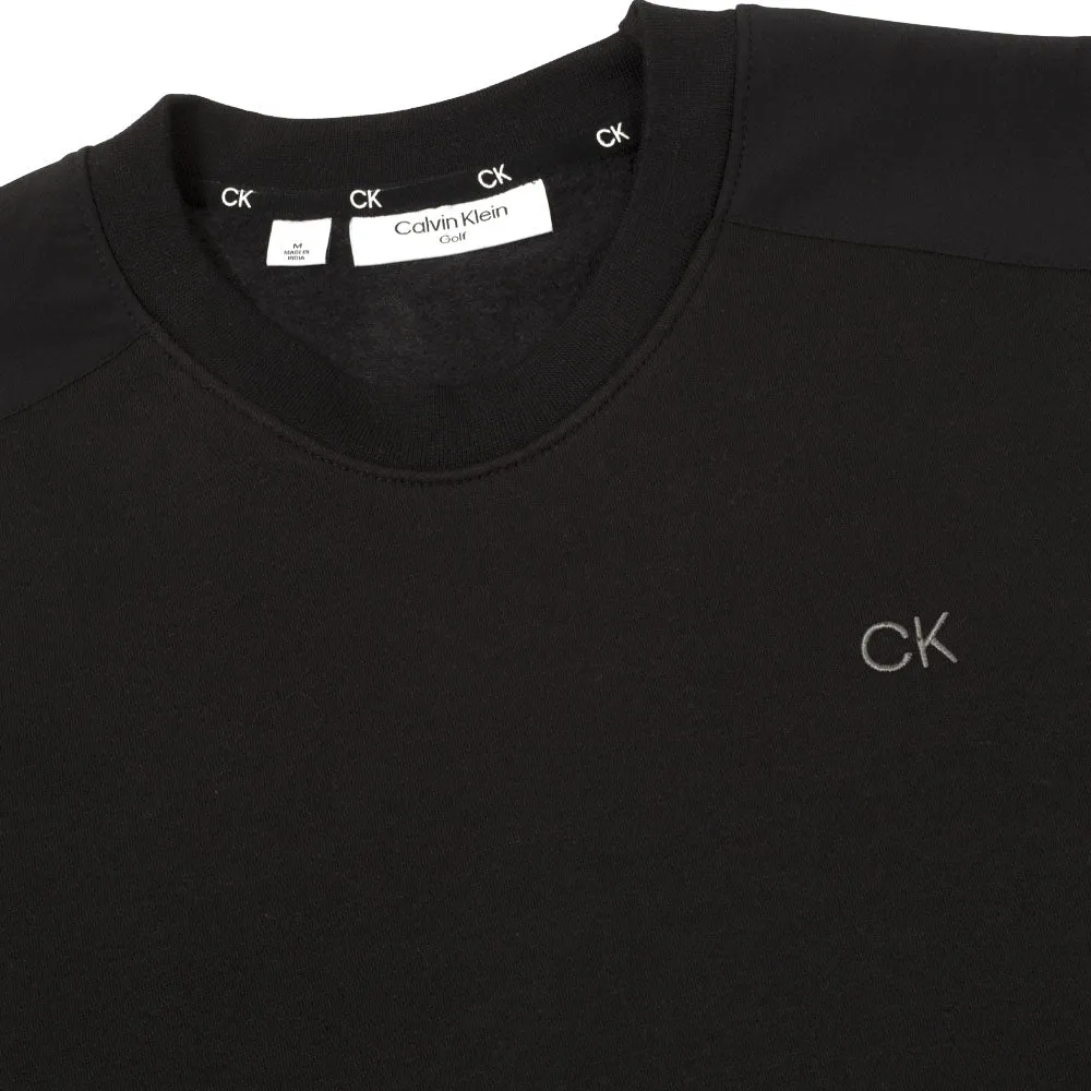 Calvin Klein Walker Crew Neck Sweater - Black