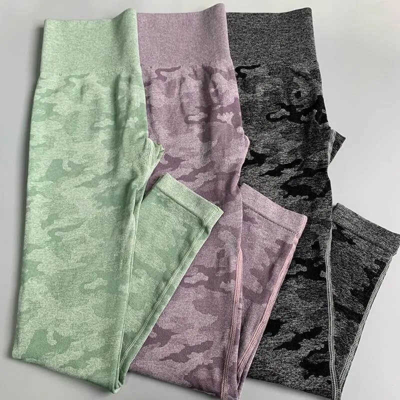 Camo Seamless Leggings(with 2 New Colors)