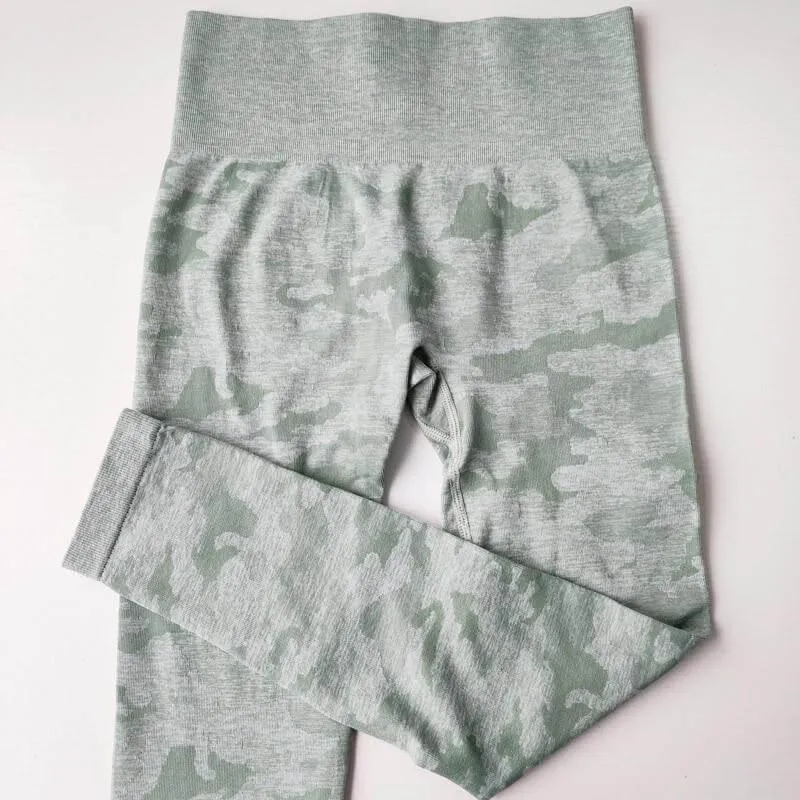 Camo Seamless Leggings(with 2 New Colors)