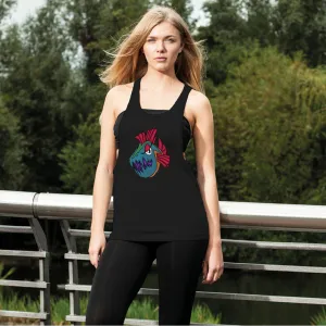 Carnevorenip Women's Loose Racerback Tank Top