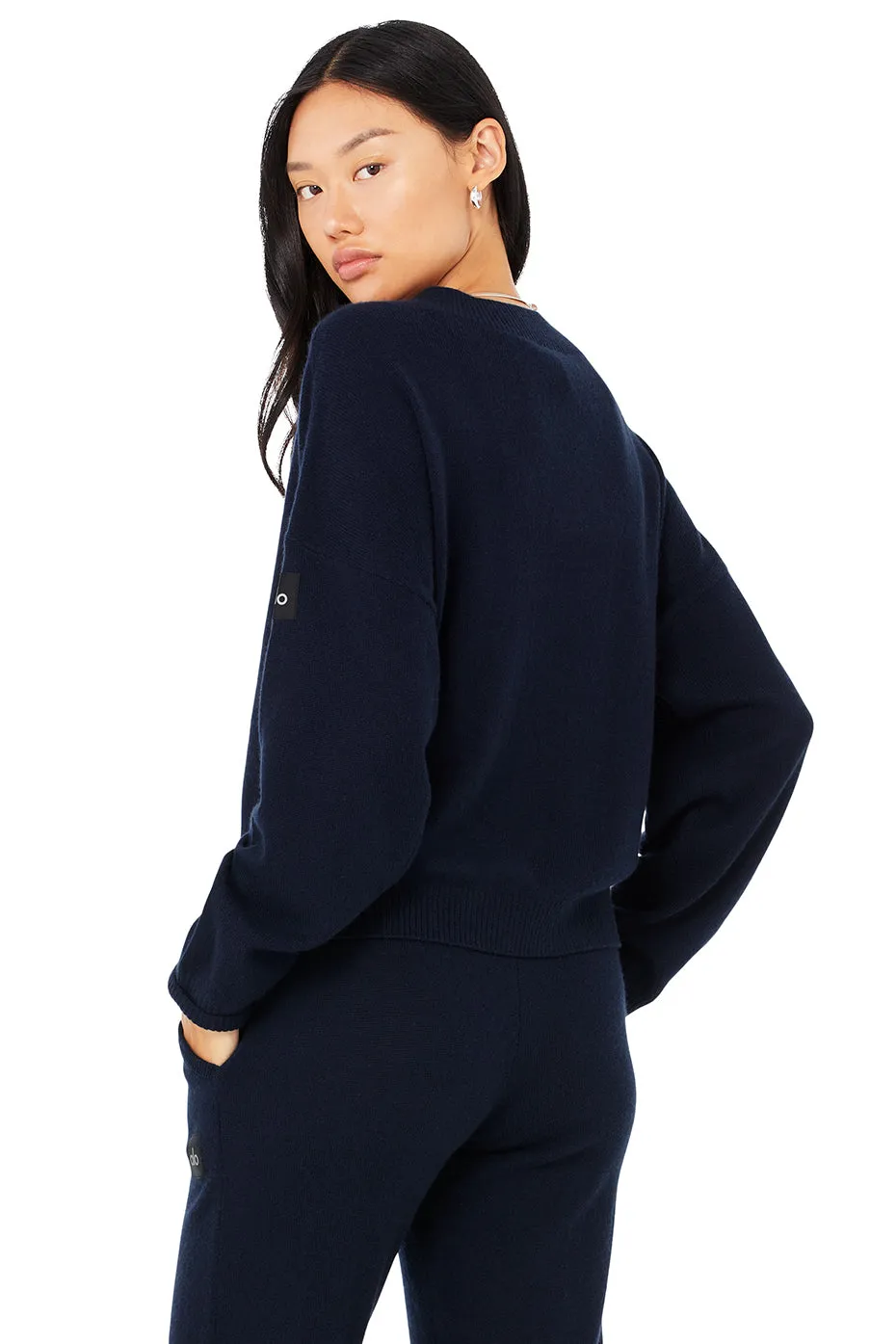 Cashmere Jet Set V-Neck Pullover & Cashmere Jet Set Pant Set