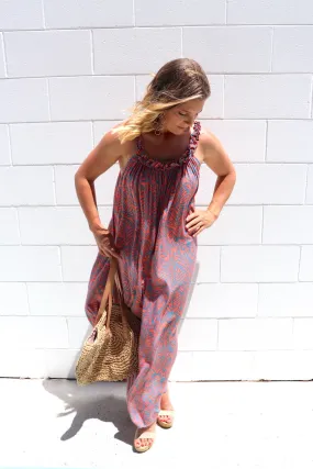 Celine Maxi Dress In Fossil