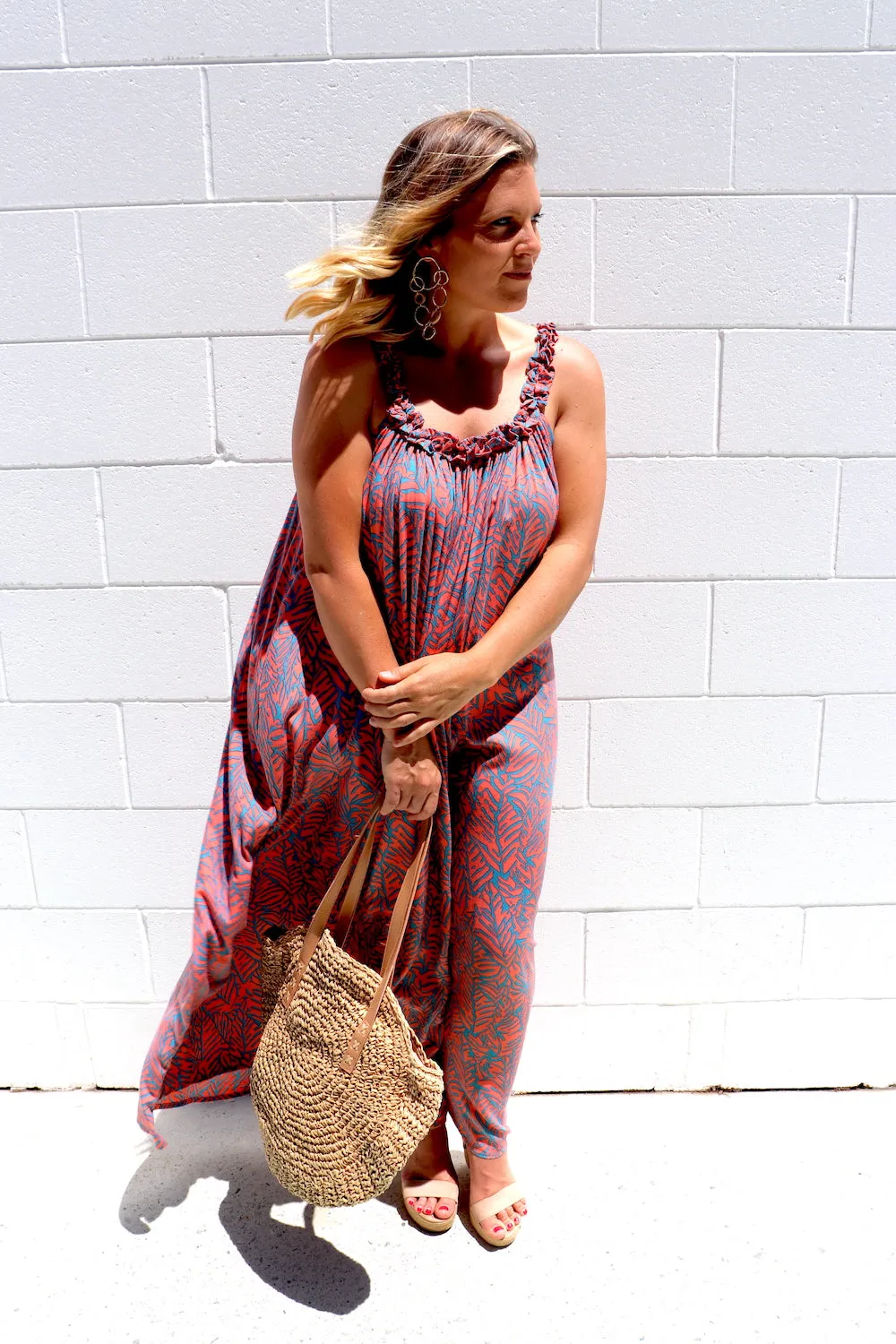 Celine Maxi Dress In Fossil