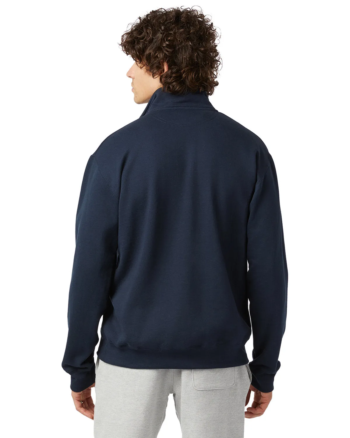 Champion Men's Powerblend® Quarter-Zip Pullover