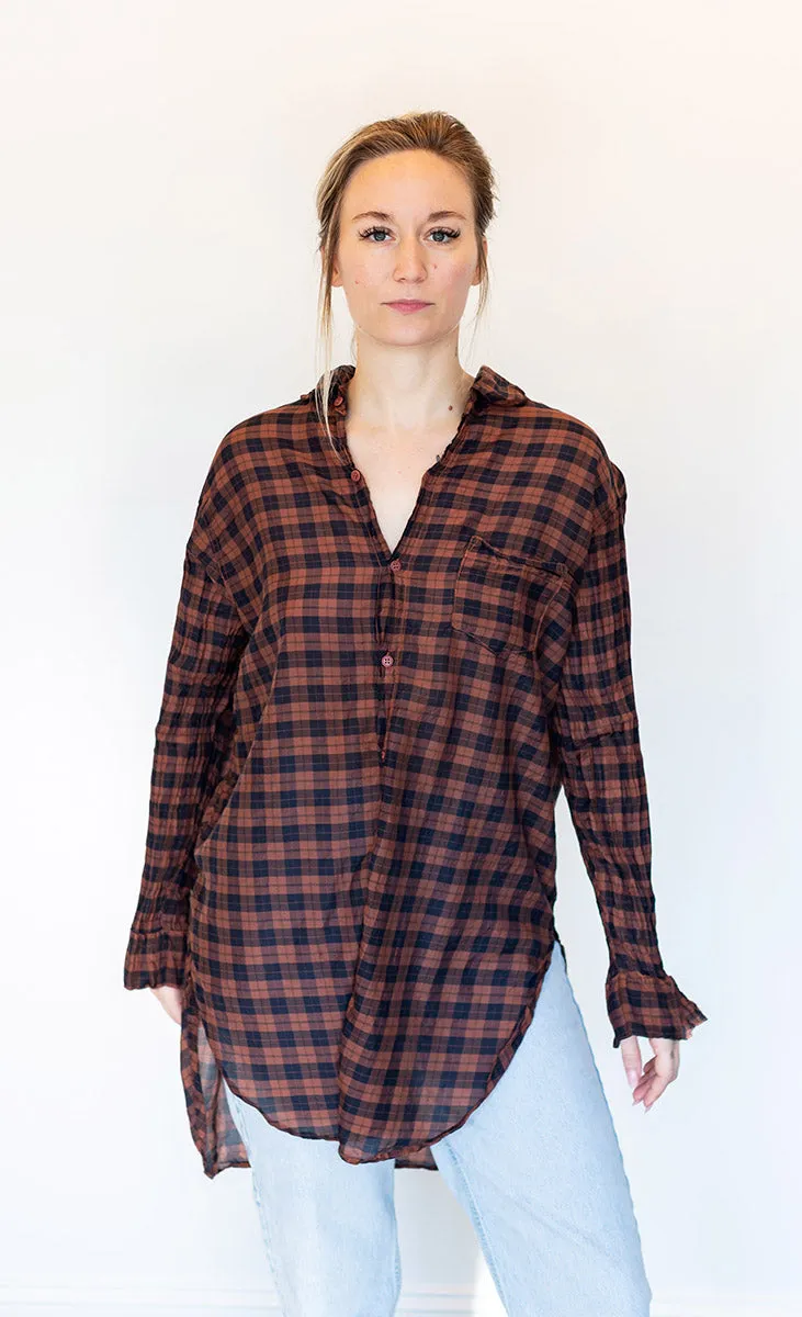 CP Shades Pluot Plaid Marella Shirt