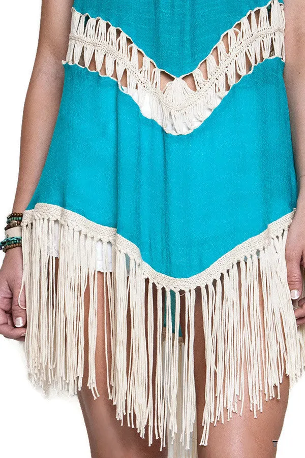 Crochet Fringe Tunic