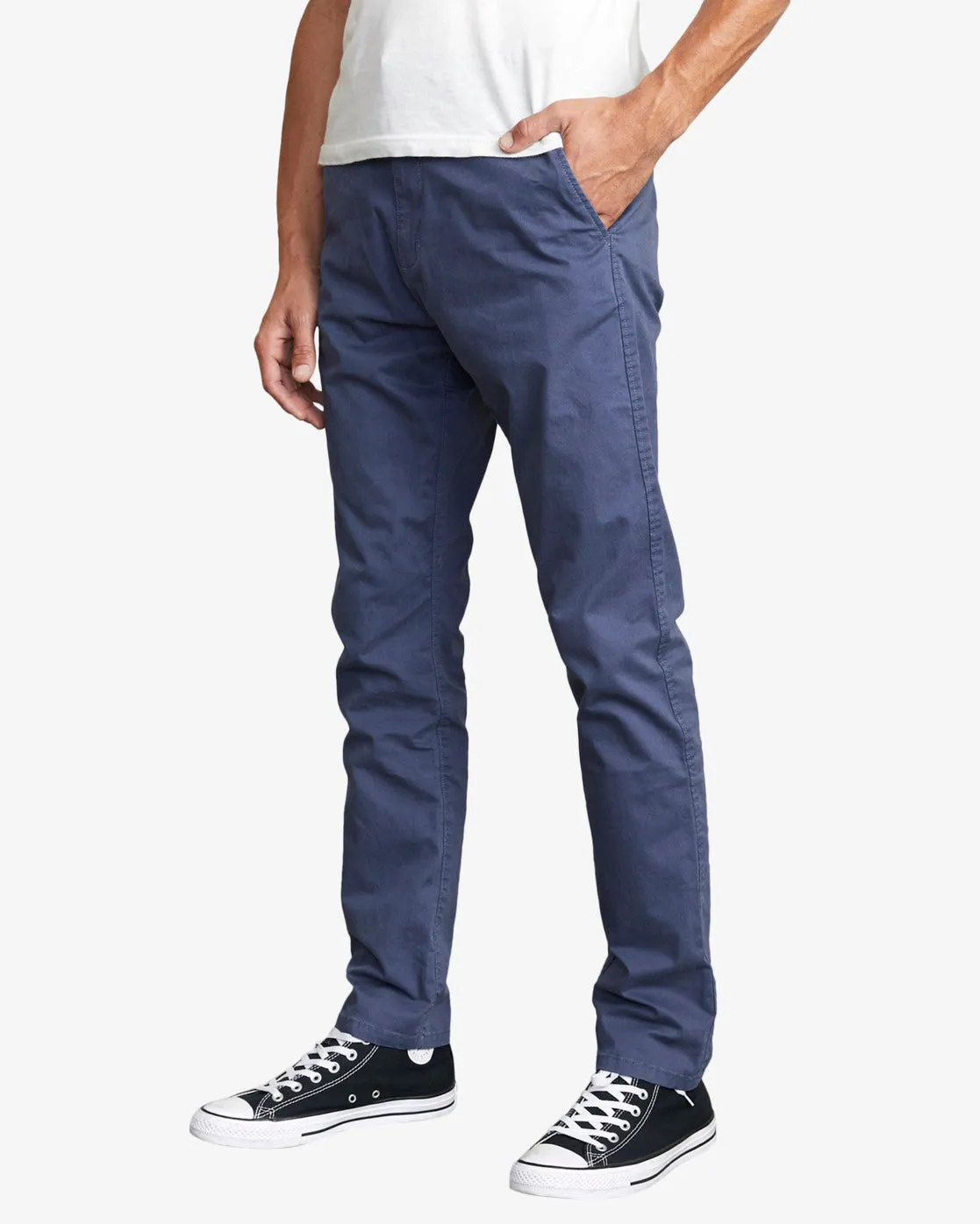 Daggers Chino Pants - Moody Blue