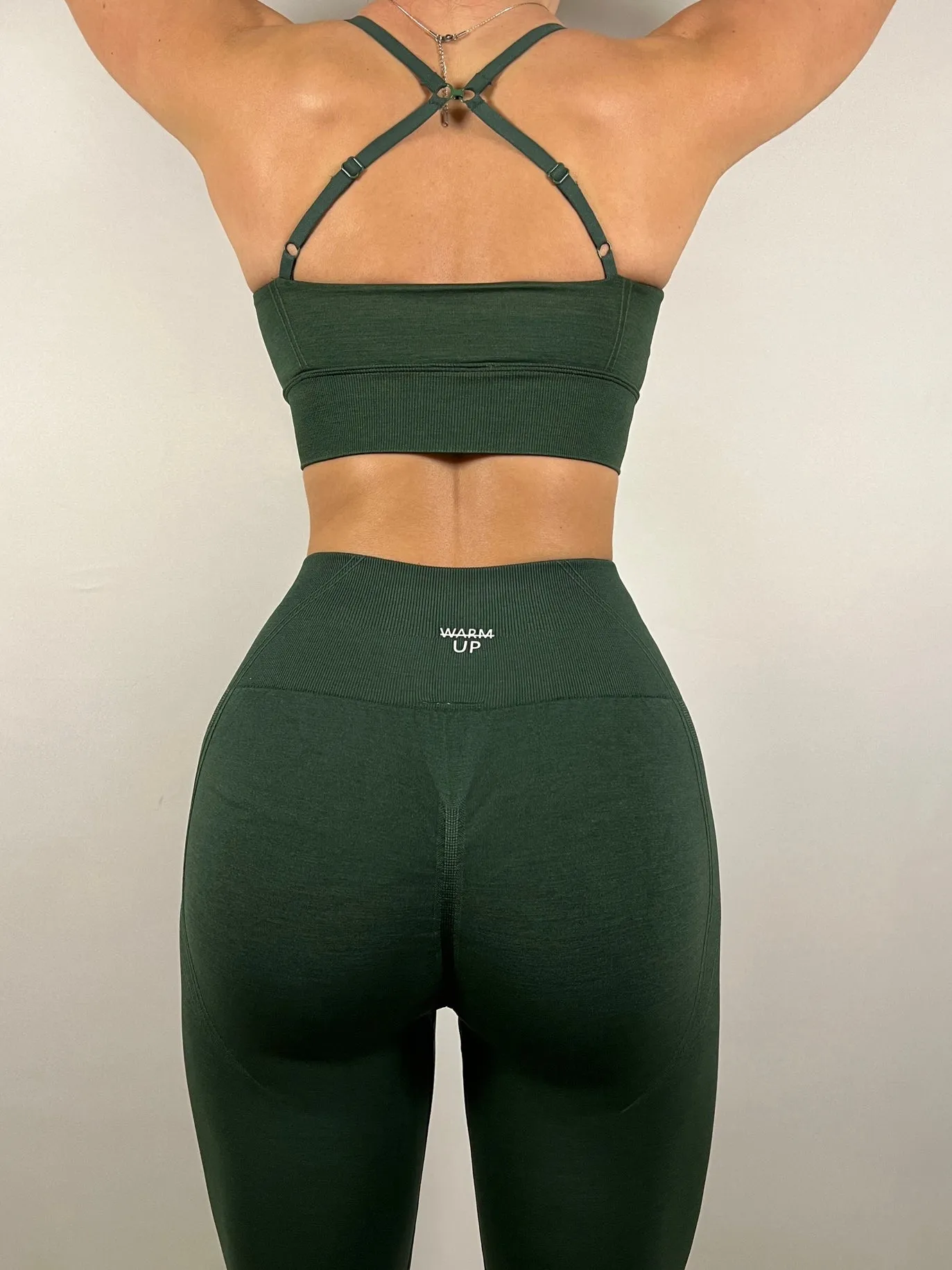 Dark Green Impact Seamless leggings