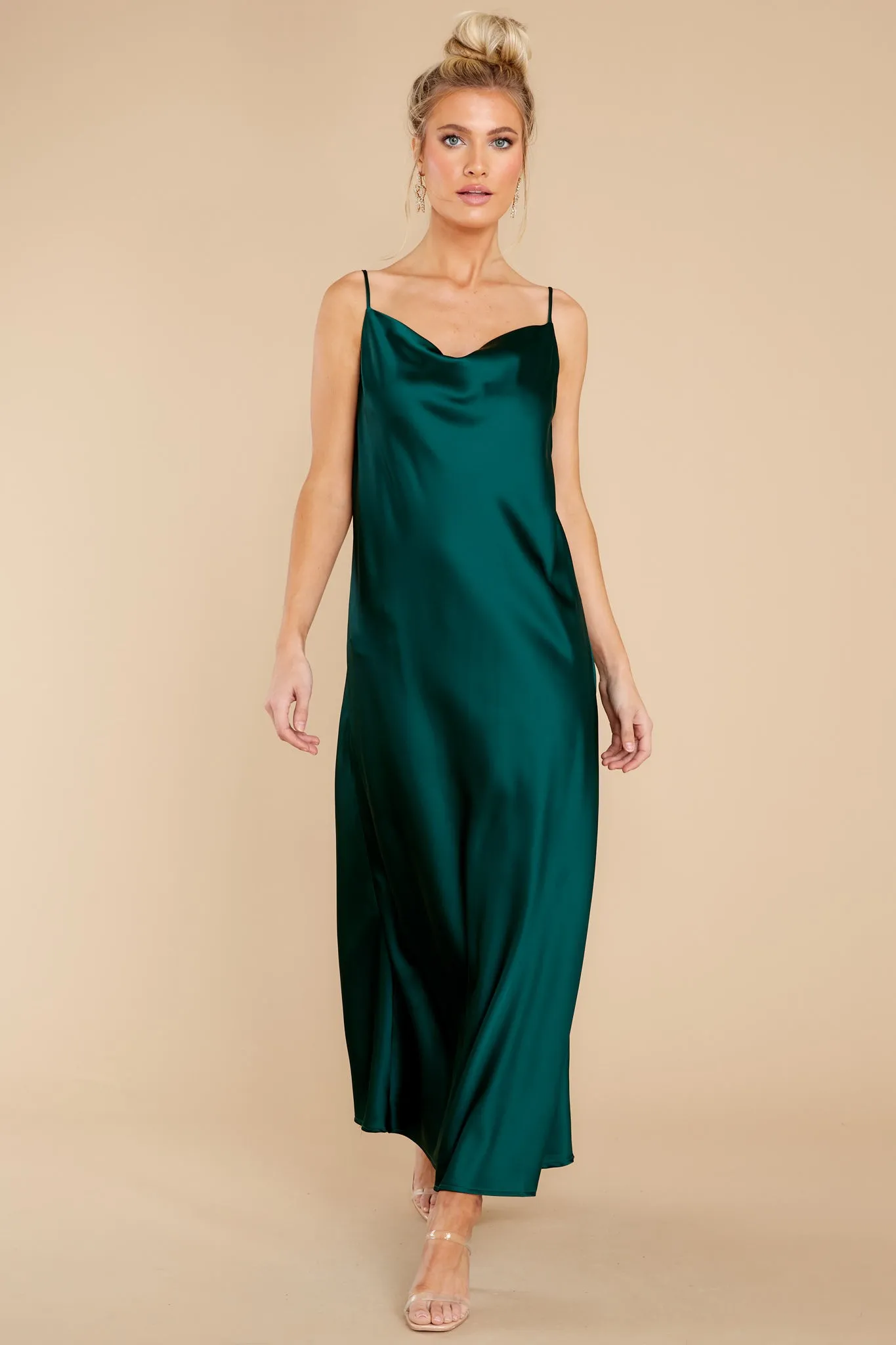 Dash Away All Hunter Green Maxi Dress