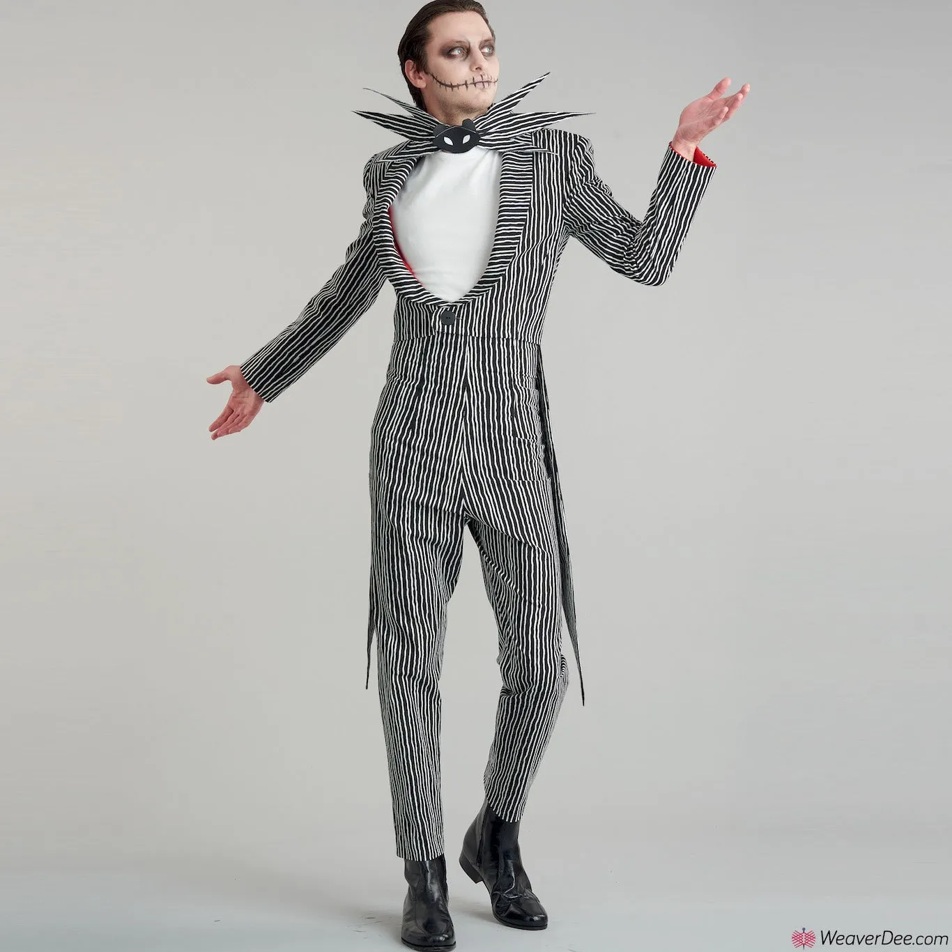 Disney Simplicity Pattern S9343 Nightmare Before Christmas Costume - Jack Skellington