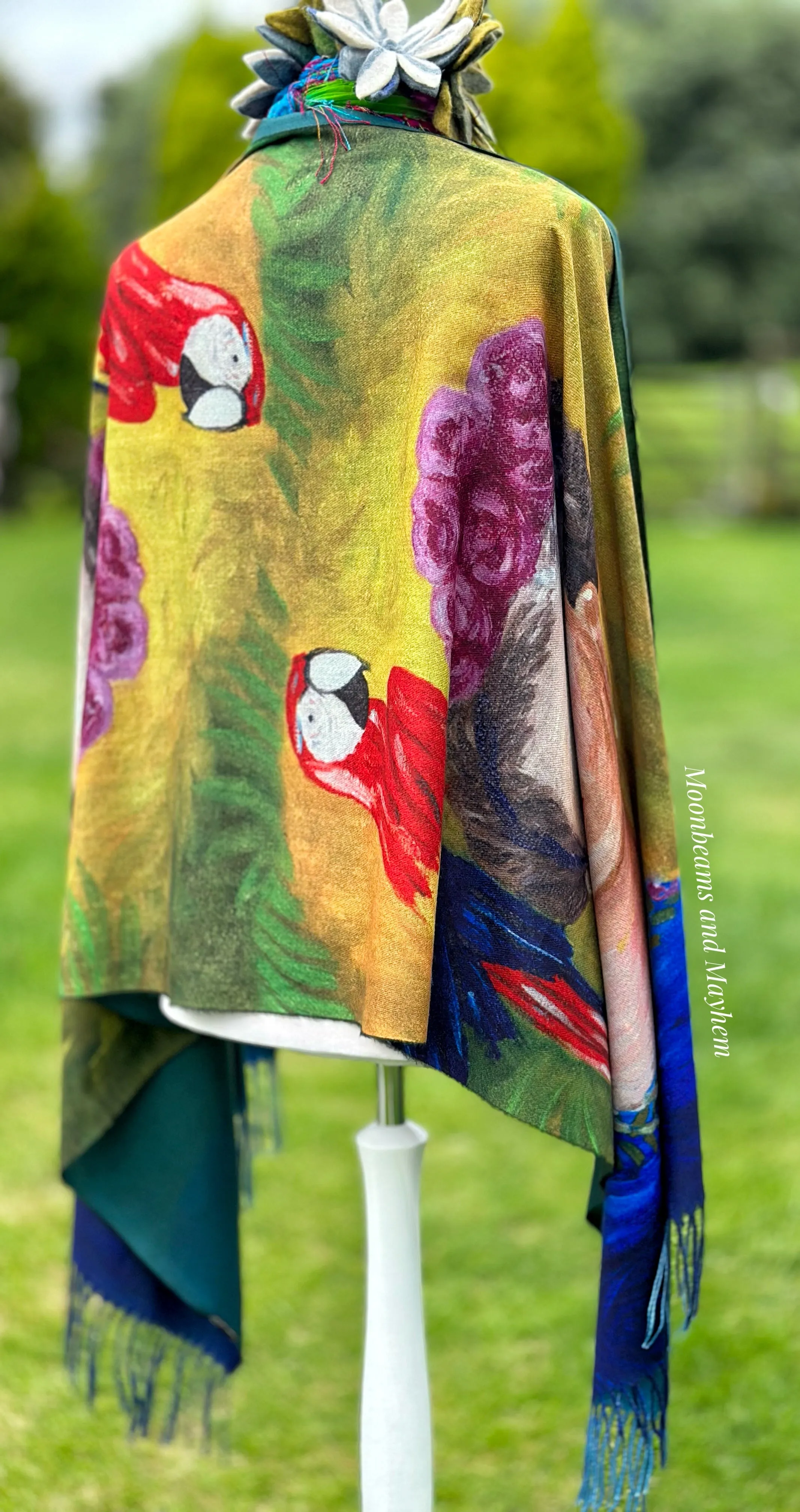 DIVINE FRIDA KAHLO SCARF / PASHMINA / SHAWL