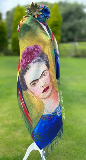 DIVINE FRIDA KAHLO SCARF / PASHMINA / SHAWL