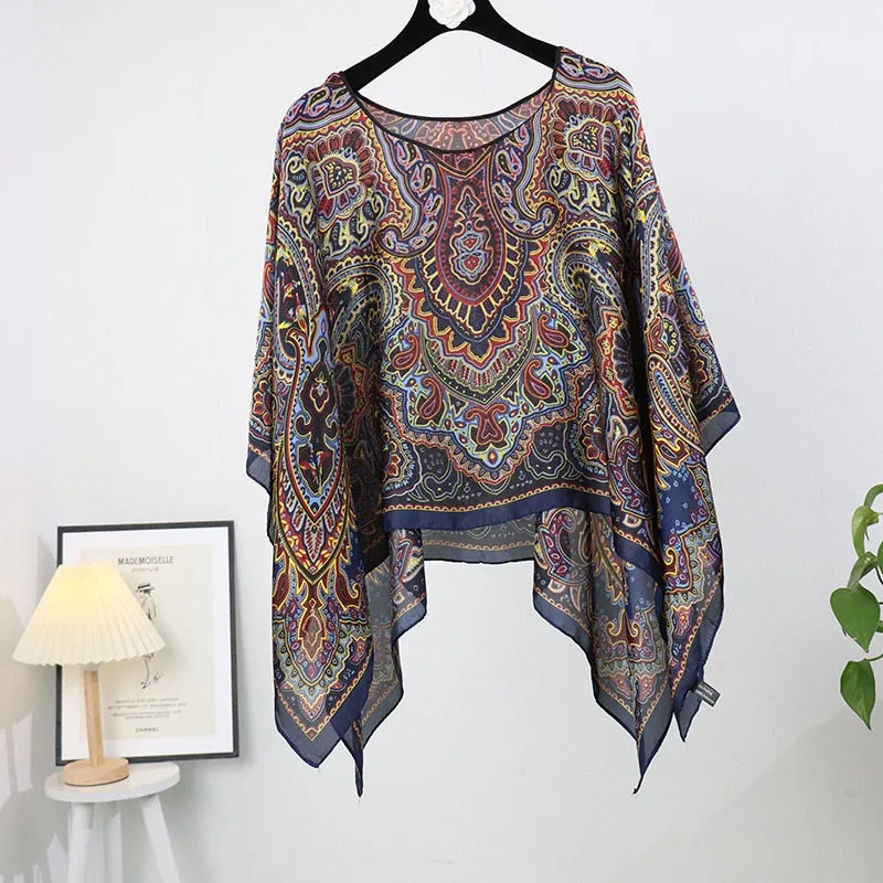 Easy Pullover Sun Protector Shawl