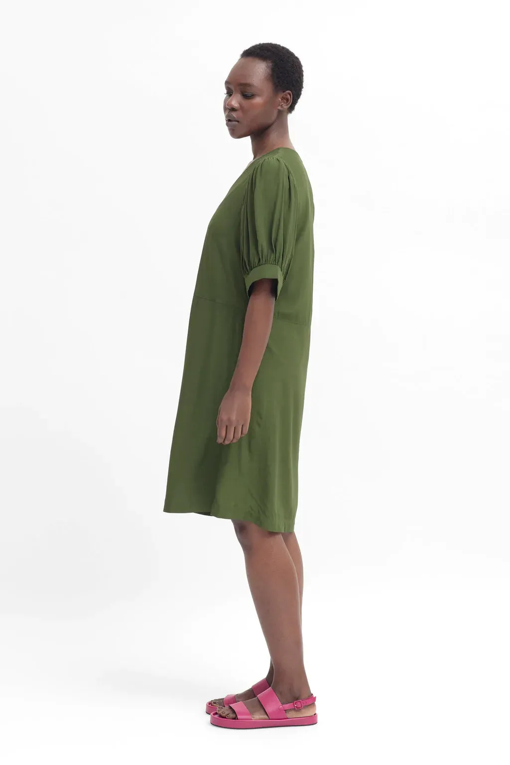 Elk the Label - Atea Dress - Olive