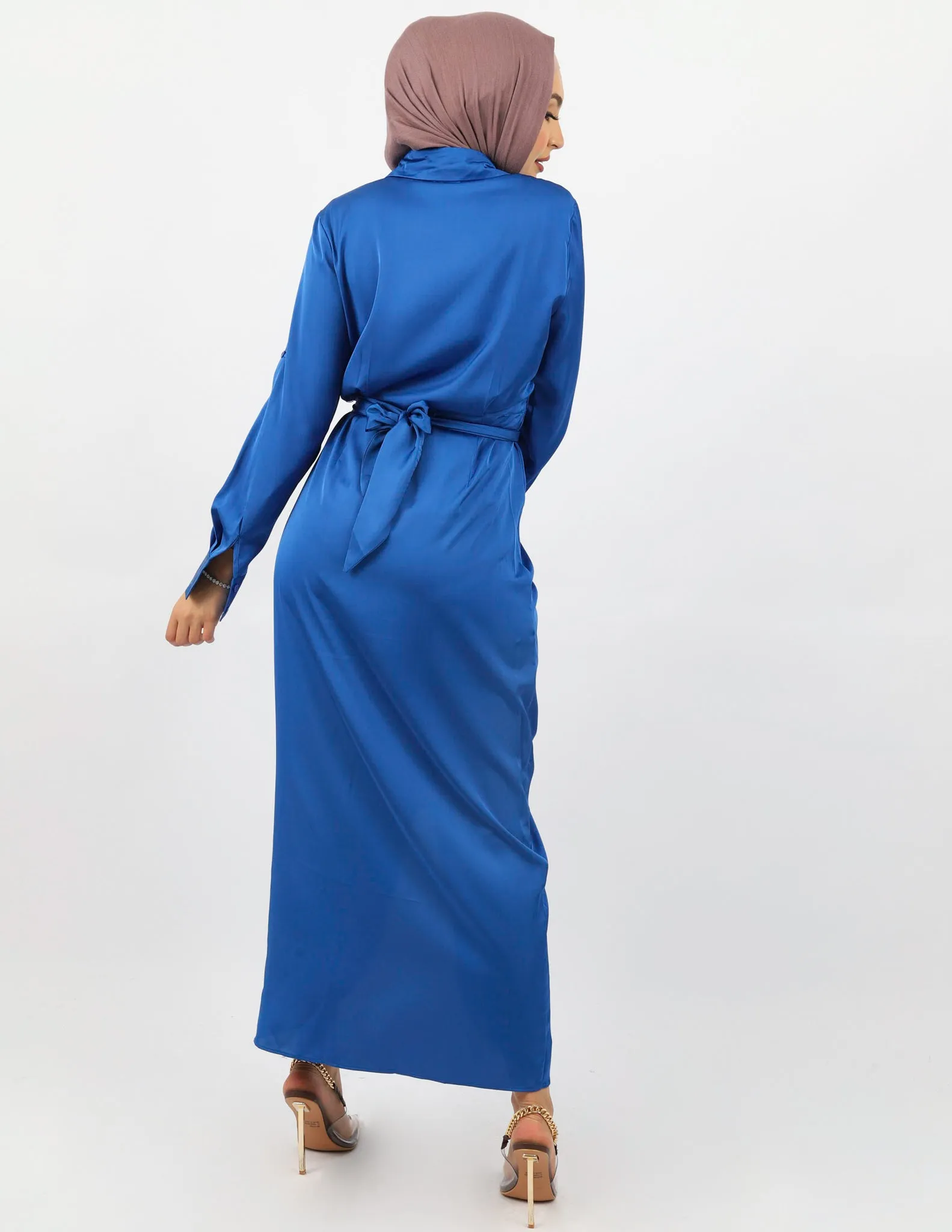 Escape Bella Ruched Maxi Dress